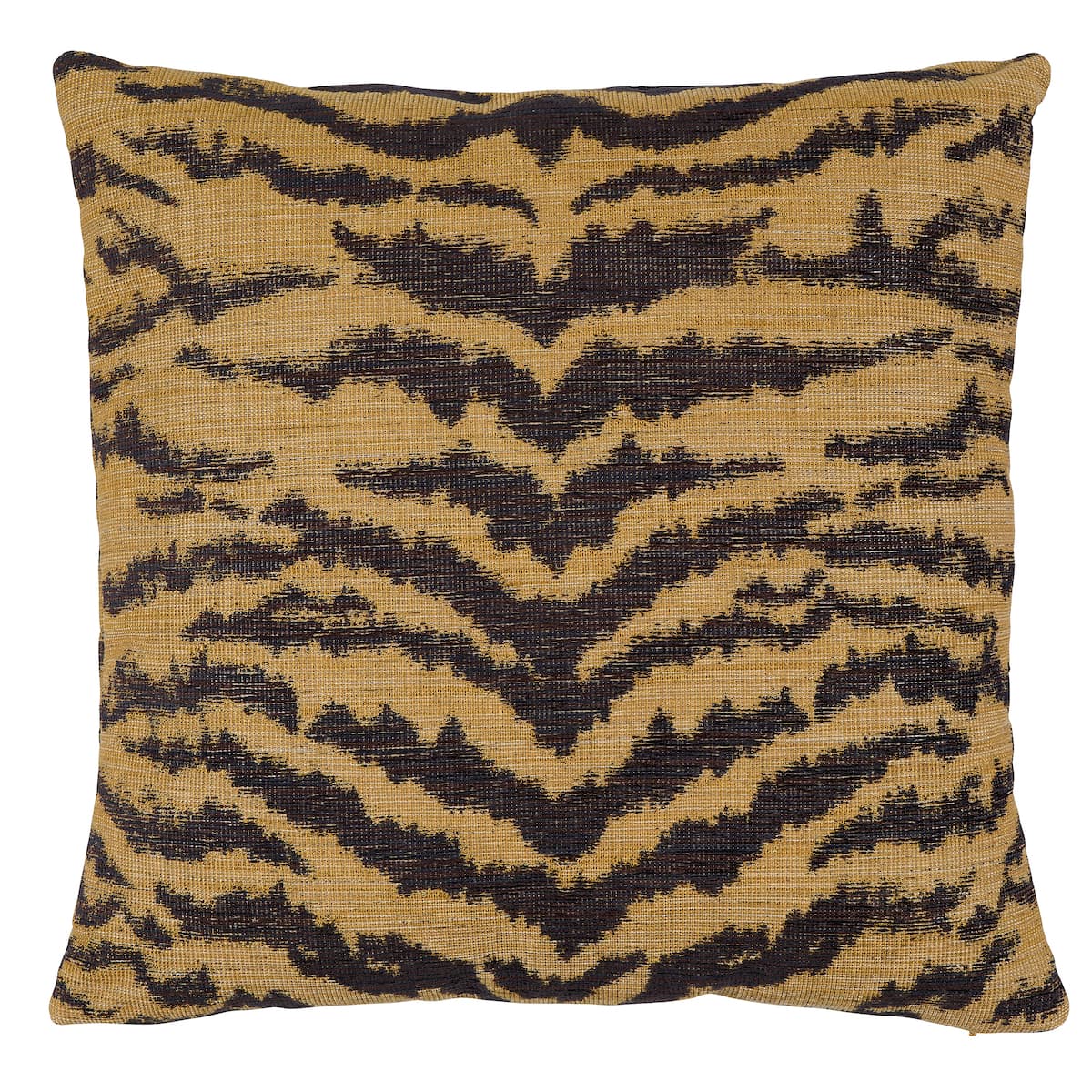 Shivalik Hills Tiger Pillow - GOLD