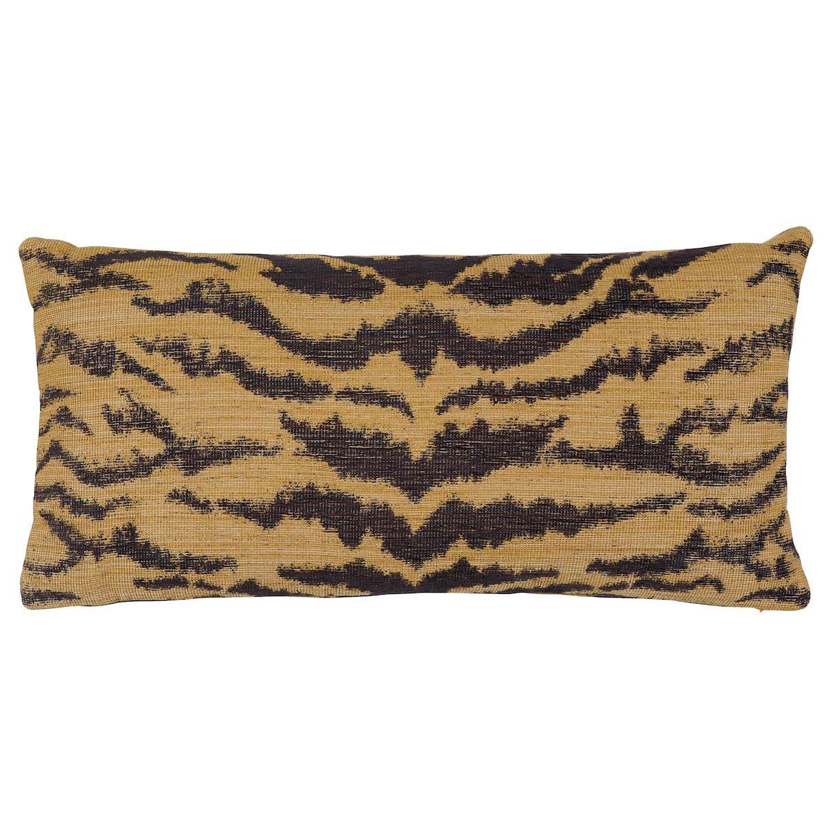 Shivalik Hills Tiger Pillow - GOLD