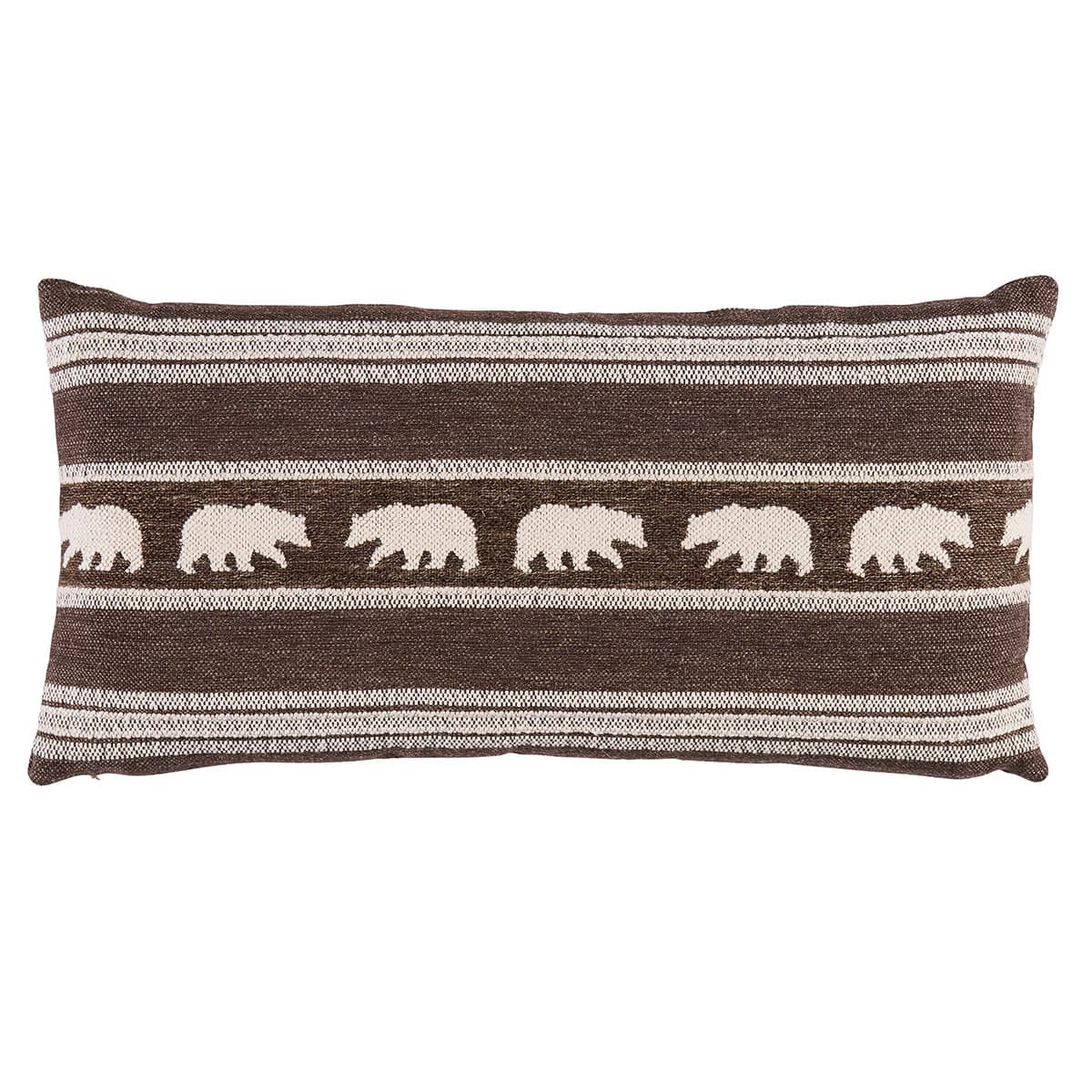 Koda Stripe Pillow - COFFEE