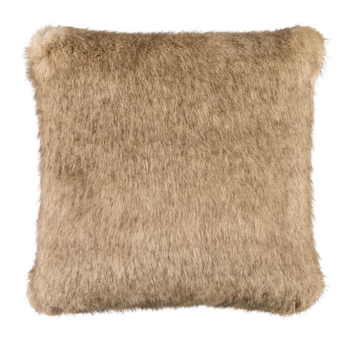Valais Faux Fur Pillow - BUFF