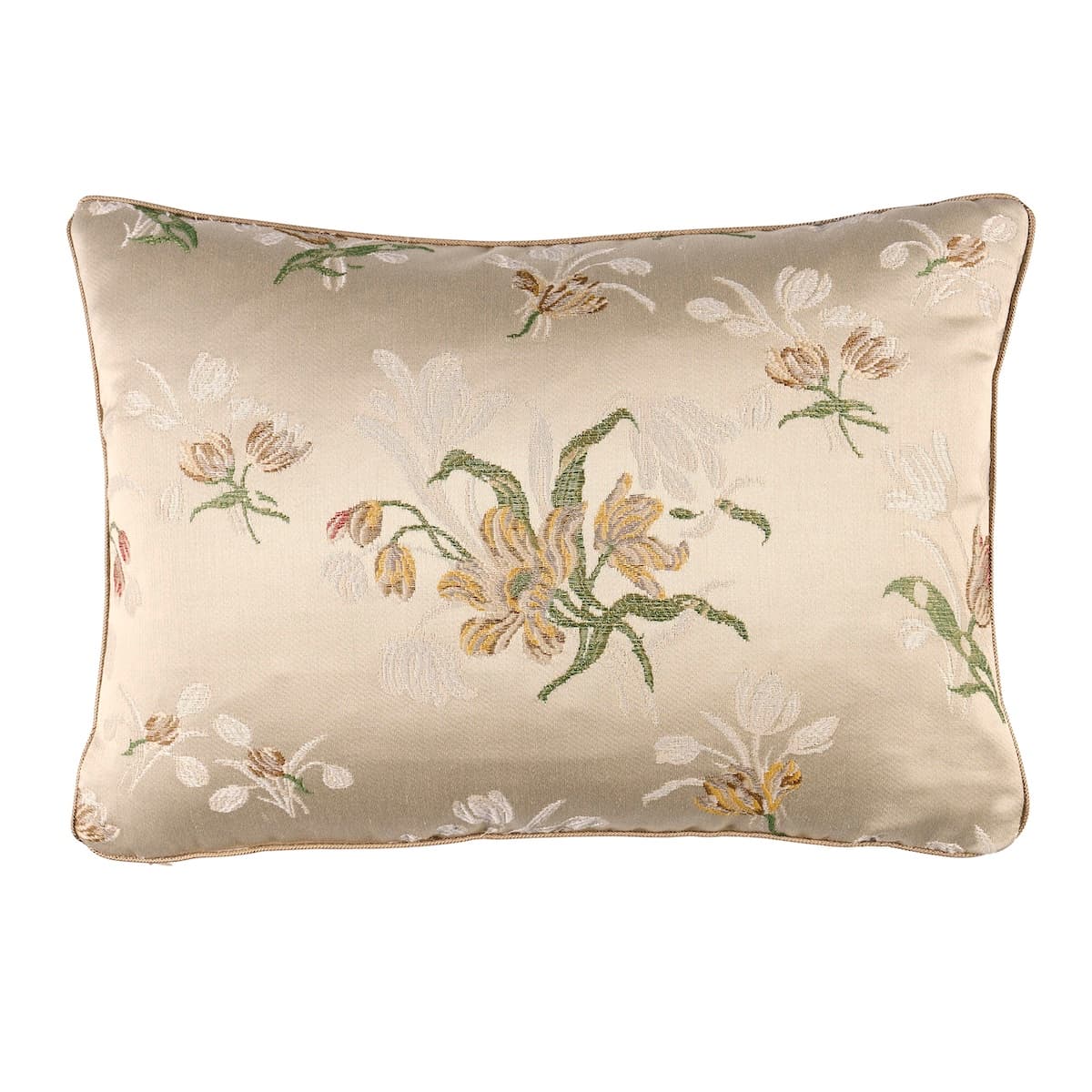 Spitalfields Bouquet Pillow - ALABASTER