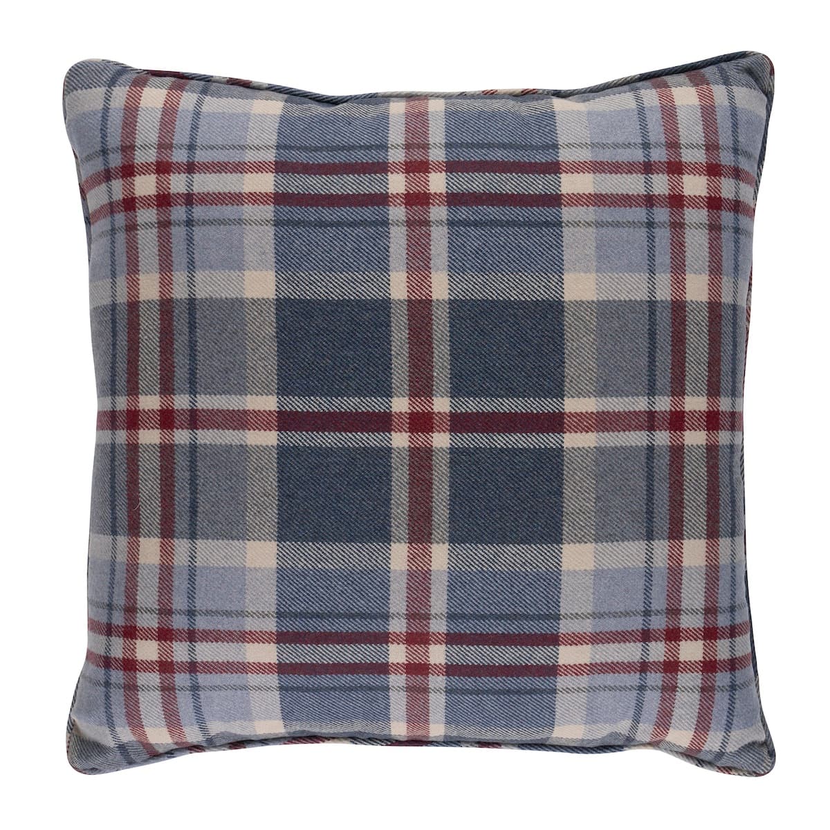 Harris Merino Plaid Pillow - AMERICANA