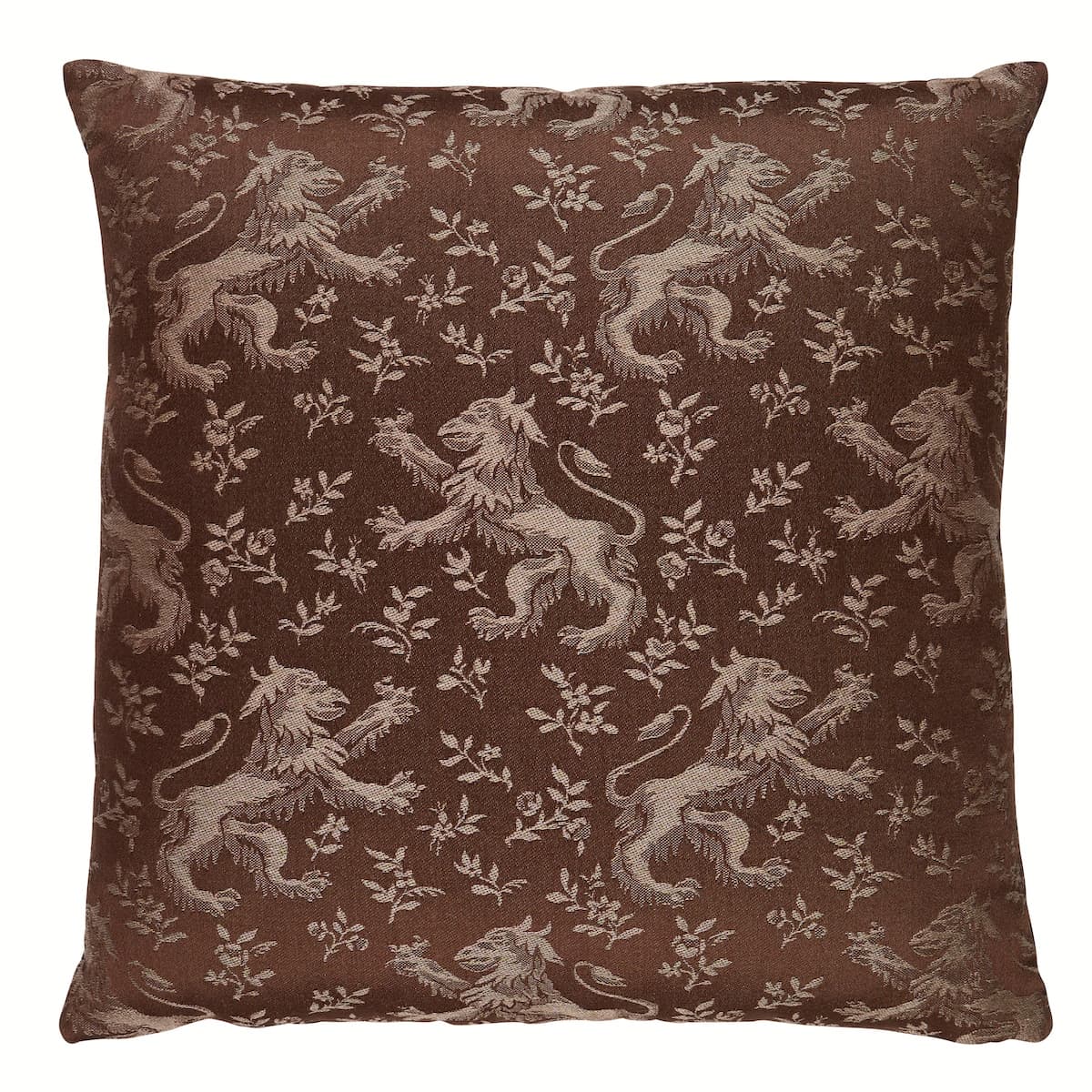 Ewan's Beasts Pillow - BROWN