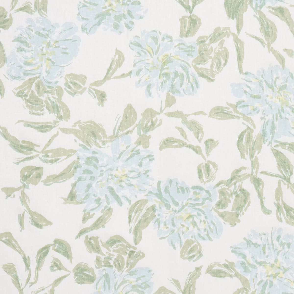 Peony - GREEN & SOFT BLUE