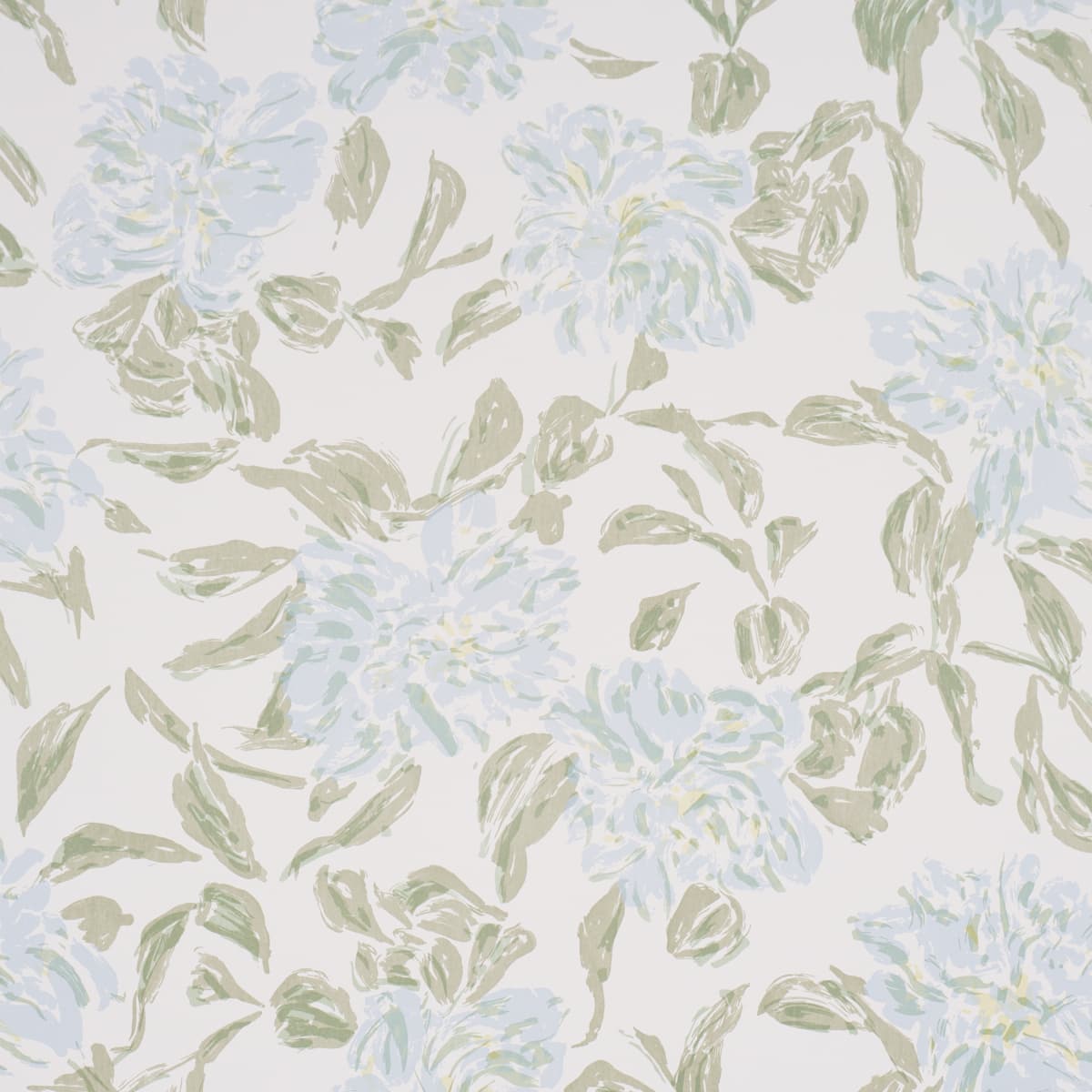 PEONY - GREEN & SOFT BLUE