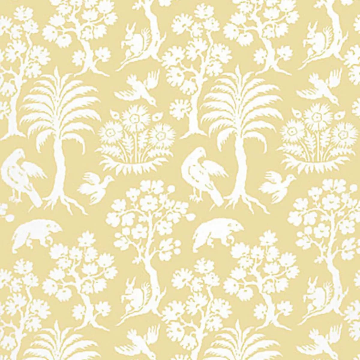 PALM DAMASK_ SUNLIGHT