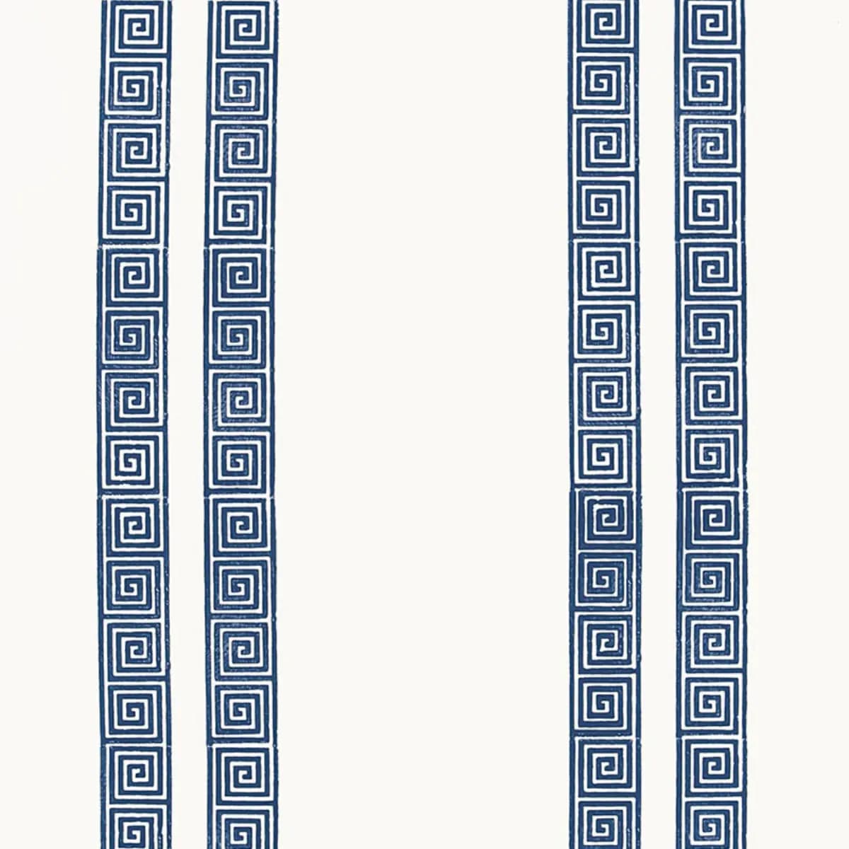 GREEK KEY STRIPE_ NAVY