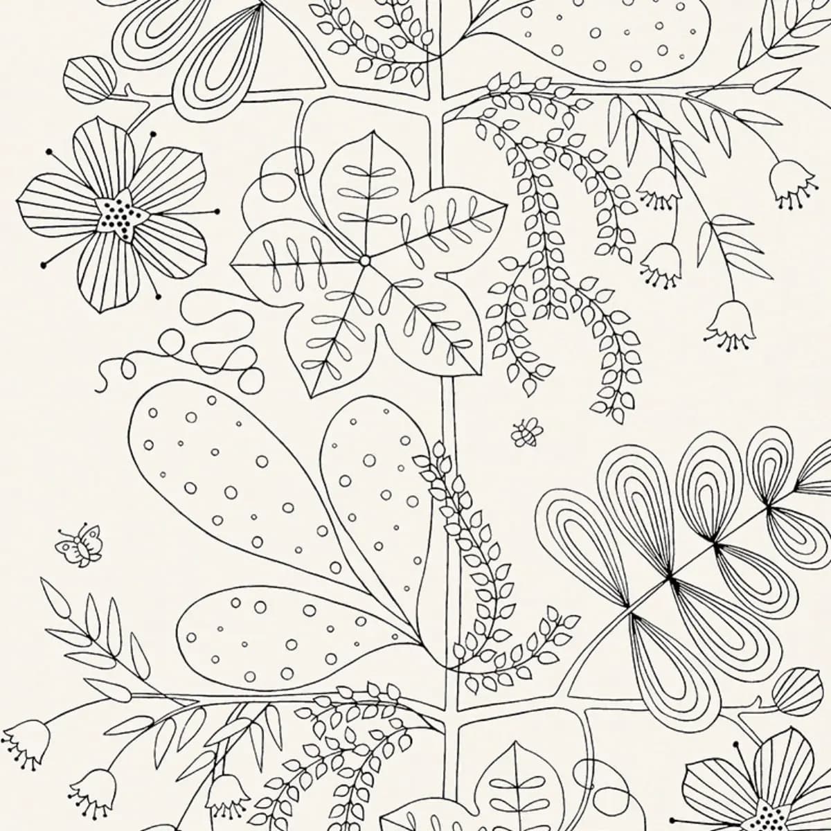BLOMMEN_ NOIR / BLANC