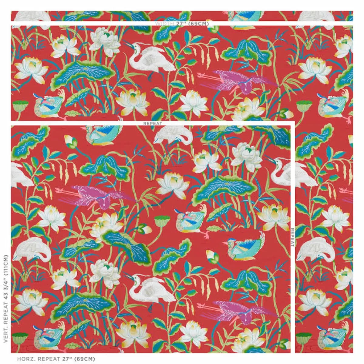 Lotus Garden_ RED