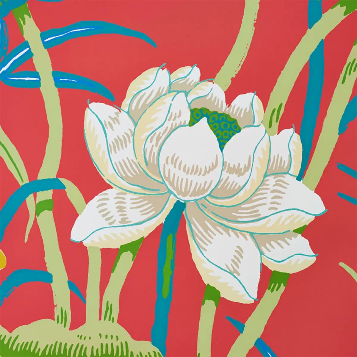 Lotus Garden_ RED