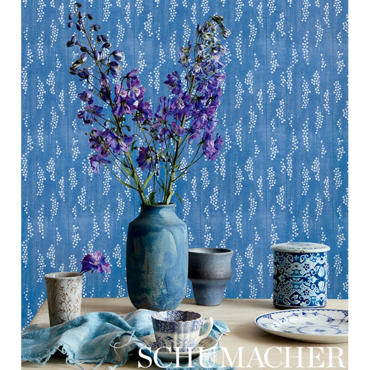 TAKI FLORAL_ INDIGO