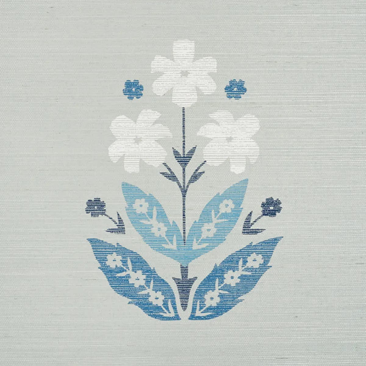FLOWERET SISAL_ BLUES