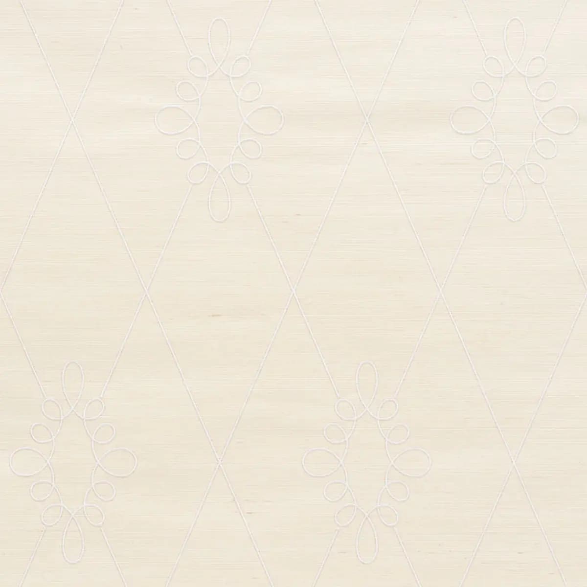 SYLVIE EMBROIDERED SISAL_ IVORY
