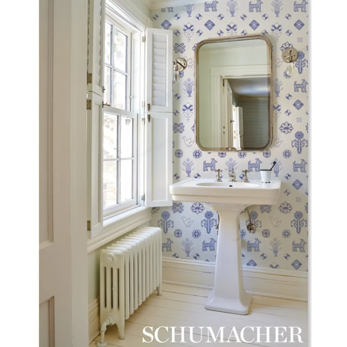 CHUSKA WARP PRINT_ BLUE