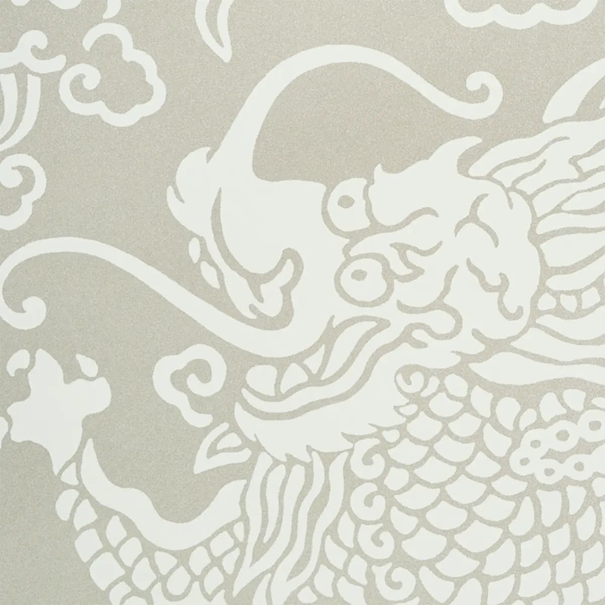 RUAN DRAGON DAMASK_ WARM SILVER