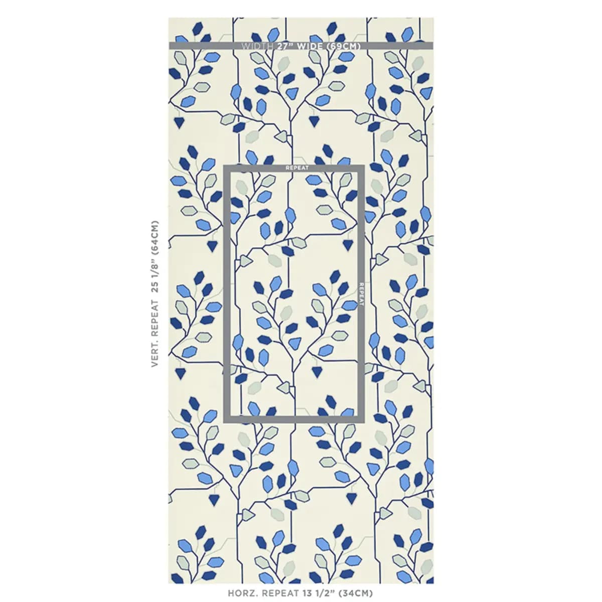 TUMBLE WEED_ DELFT BLUE