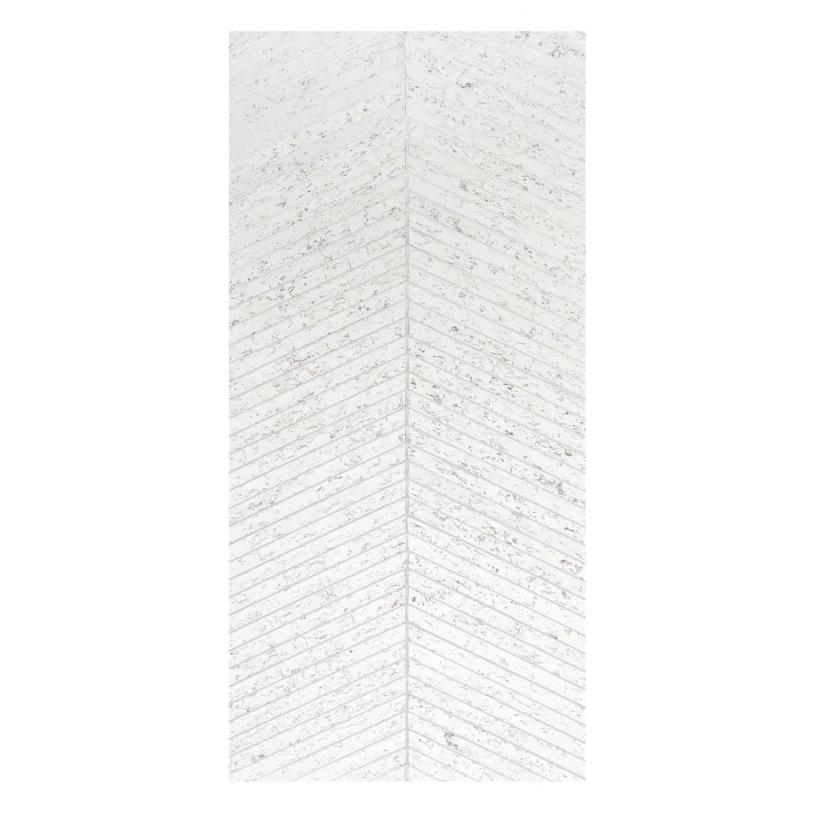 CORK HERRINGBONE_ WHITE