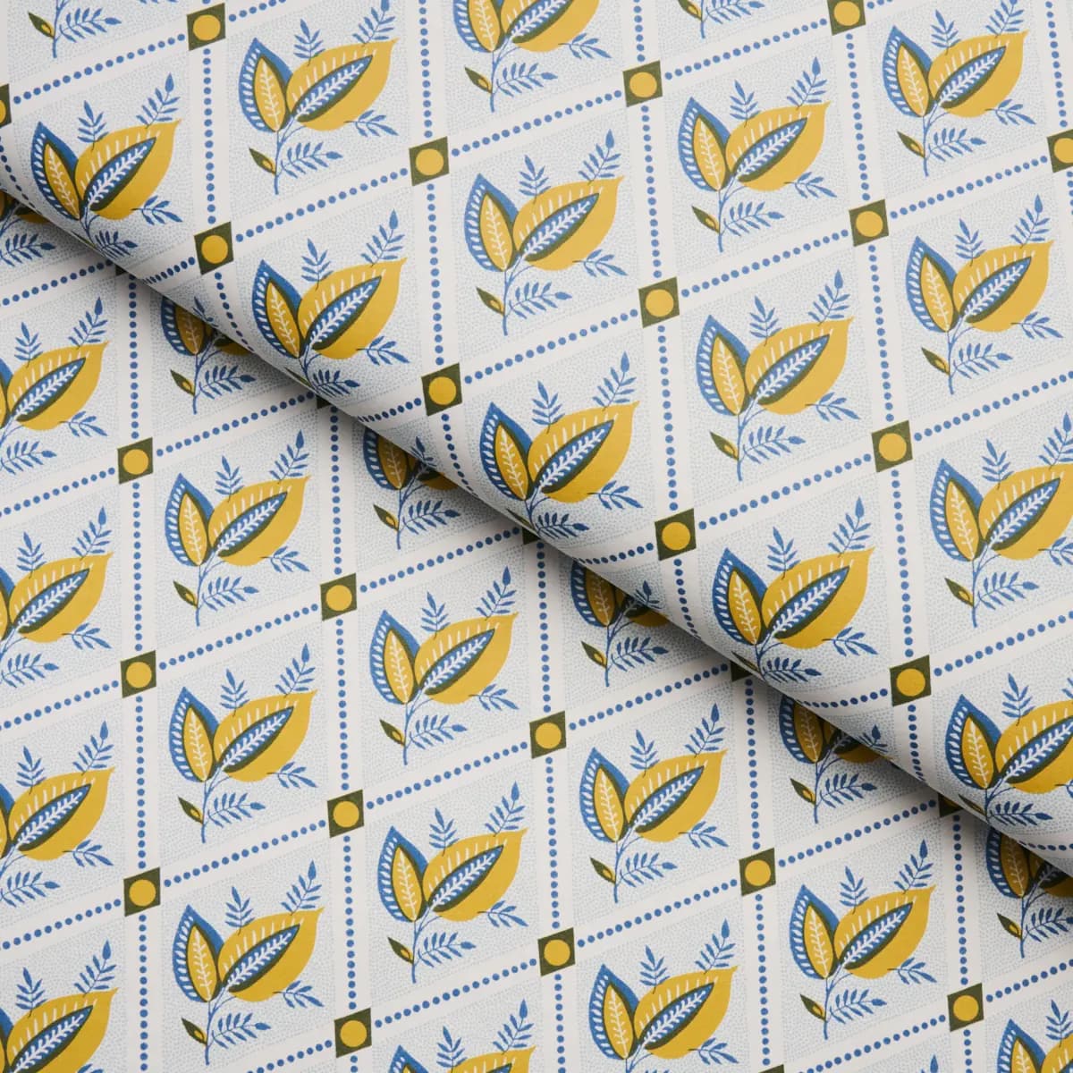 BASILE TRELLIS_ YELLOW & BLUE