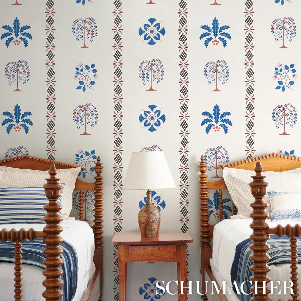 WILLARD HOUSE STENCIL_ BLUE