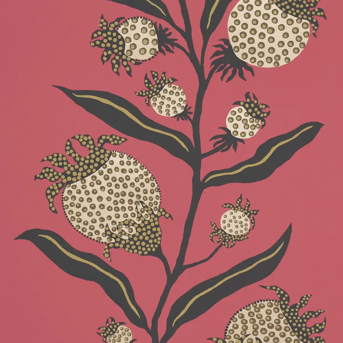 THISTLE VINE_ RED & GOLD