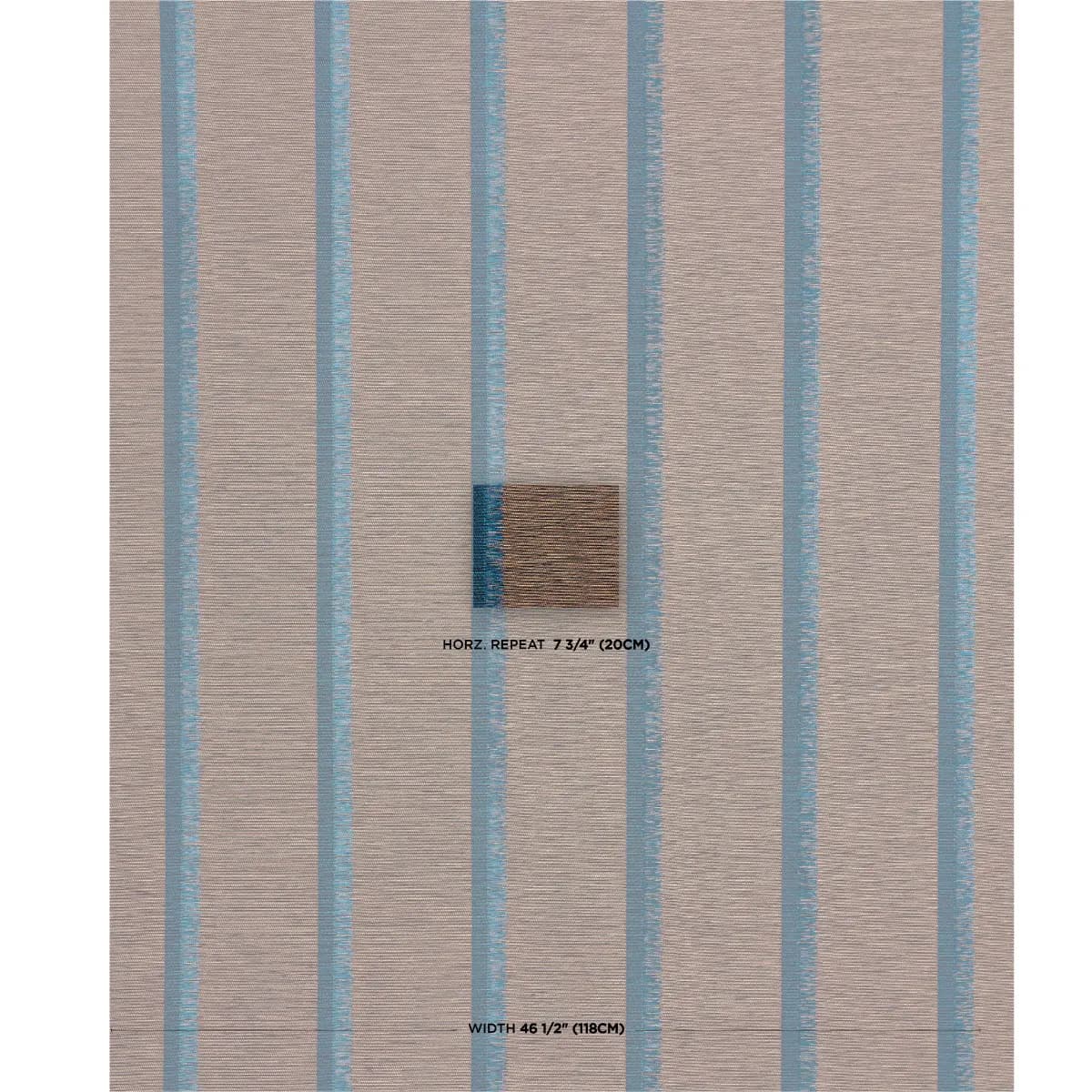 AXEL FRINGE WALLCOVERING_ PEACOCK/BROWN