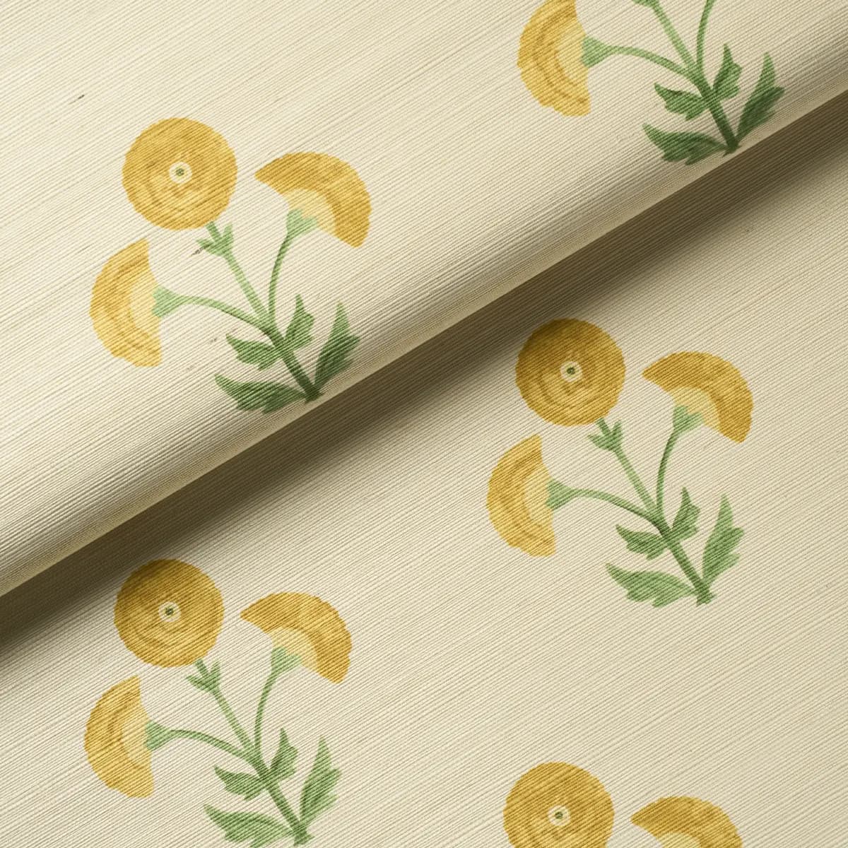 Saranda Flower Sisal_ MARIGOLD