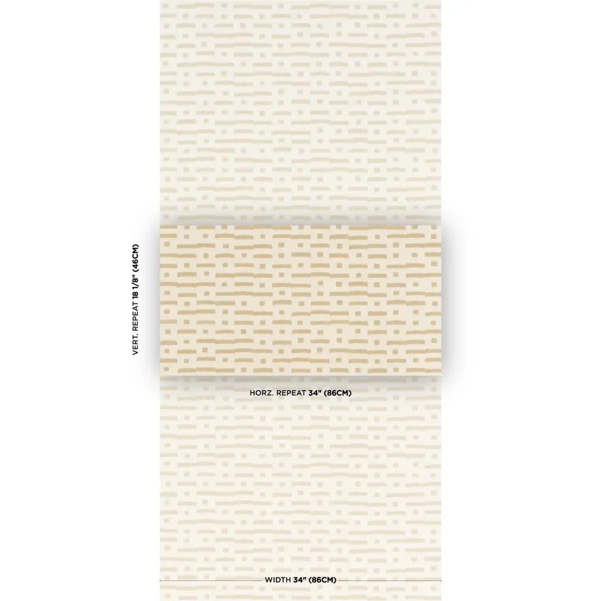Abstract Ikat Sisal_ BEIGE