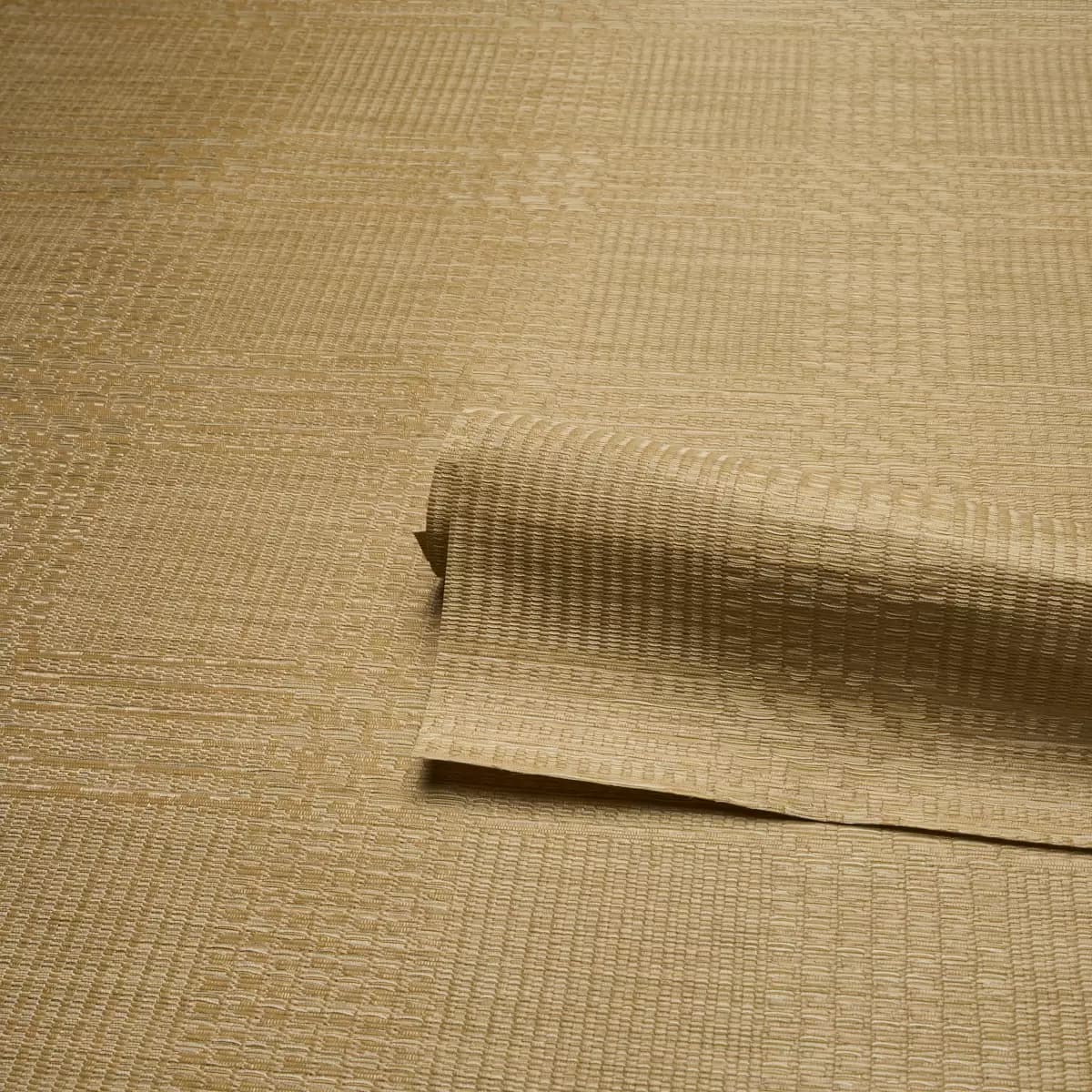 FUZZY PLAID_ ANTIQUE GOLD