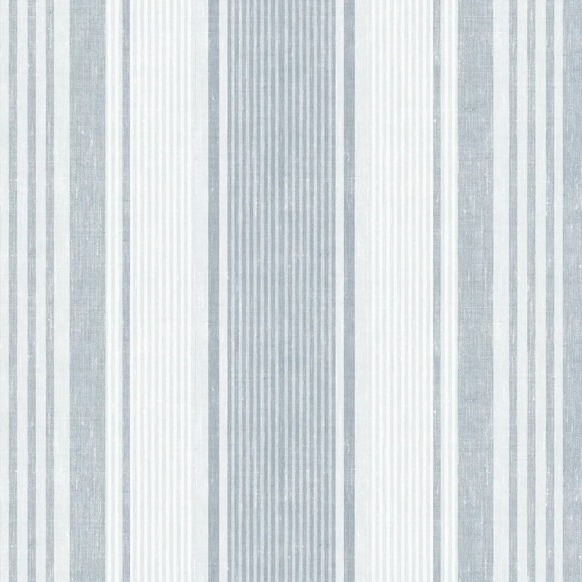 LINEN STRIPE BY BORÅSTAPETER_ BLUE