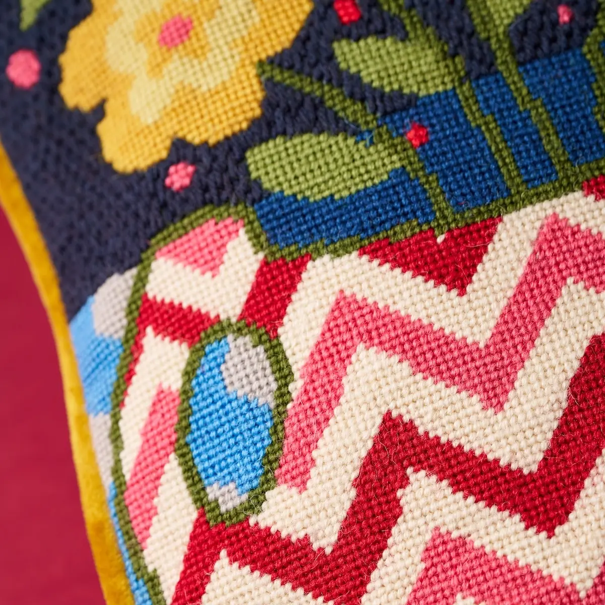 Kashgar & Vedado Needlepoint Kit_ MULTI
