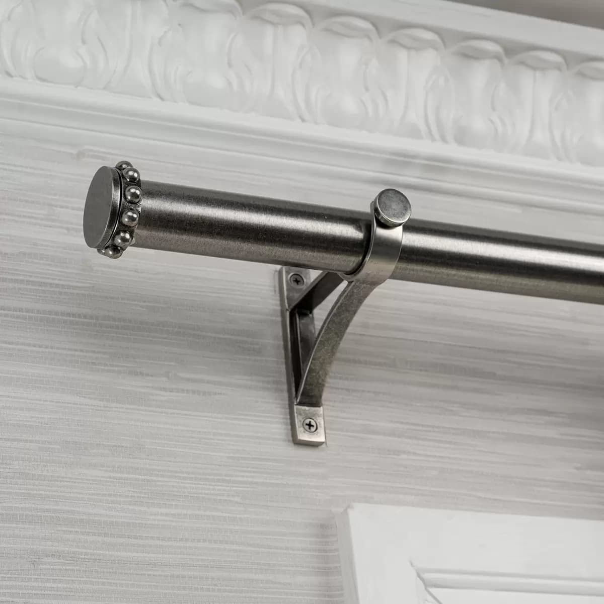 Deeda End Cap_ ANTIQUE NICKEL (LACQUERED)