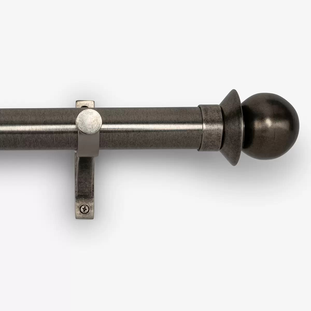 Dorothy 2" Finial_ ANTIQUE NICKEL (LACQUERED)