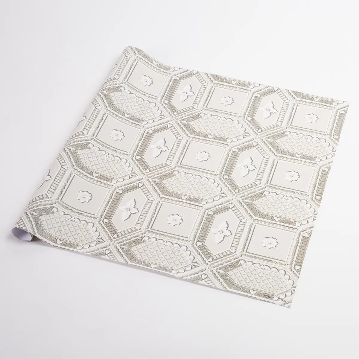Lacunaria Wrapping Paper_ STONE