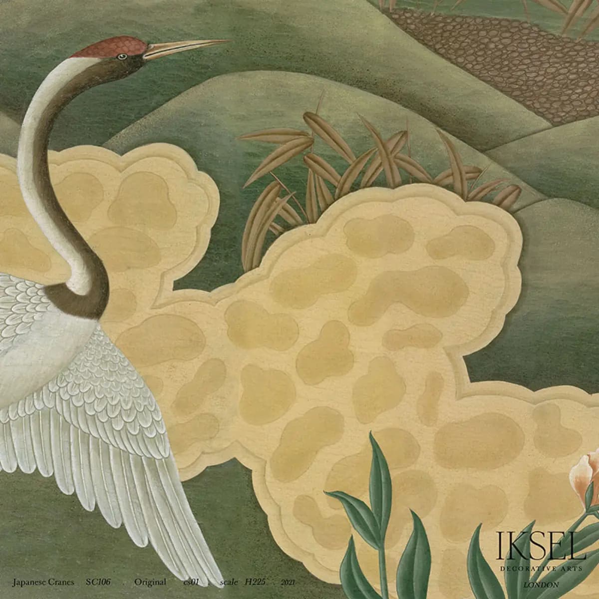 JAPANESE CRANES_ ORIGINAL