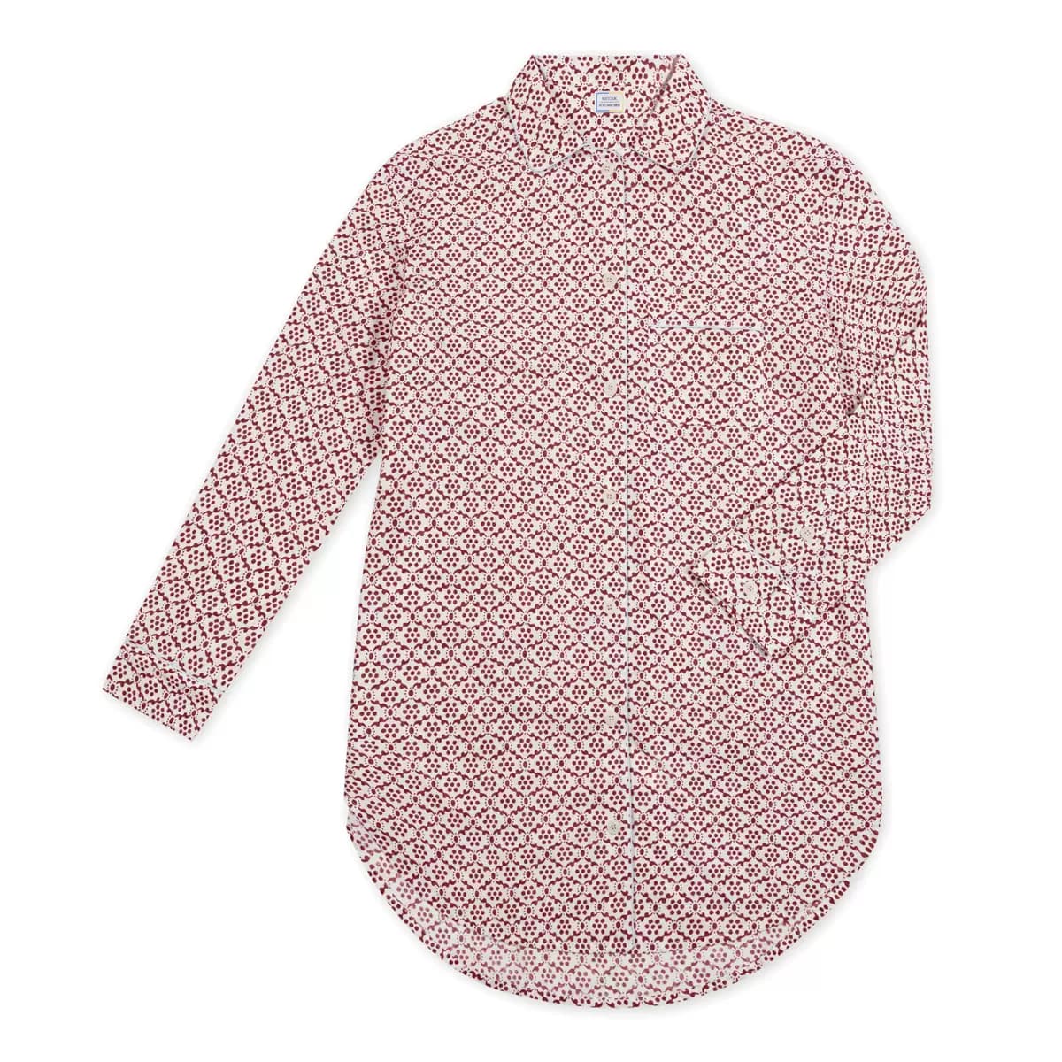 Laksha Sleep Shirt_ CARNELIAN
