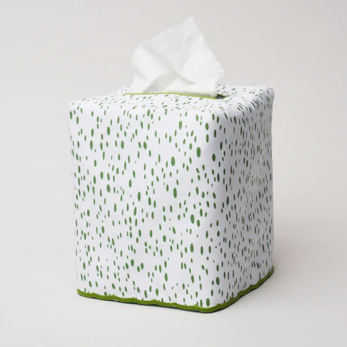 Celine Tissue Box Cover_ GRASS
