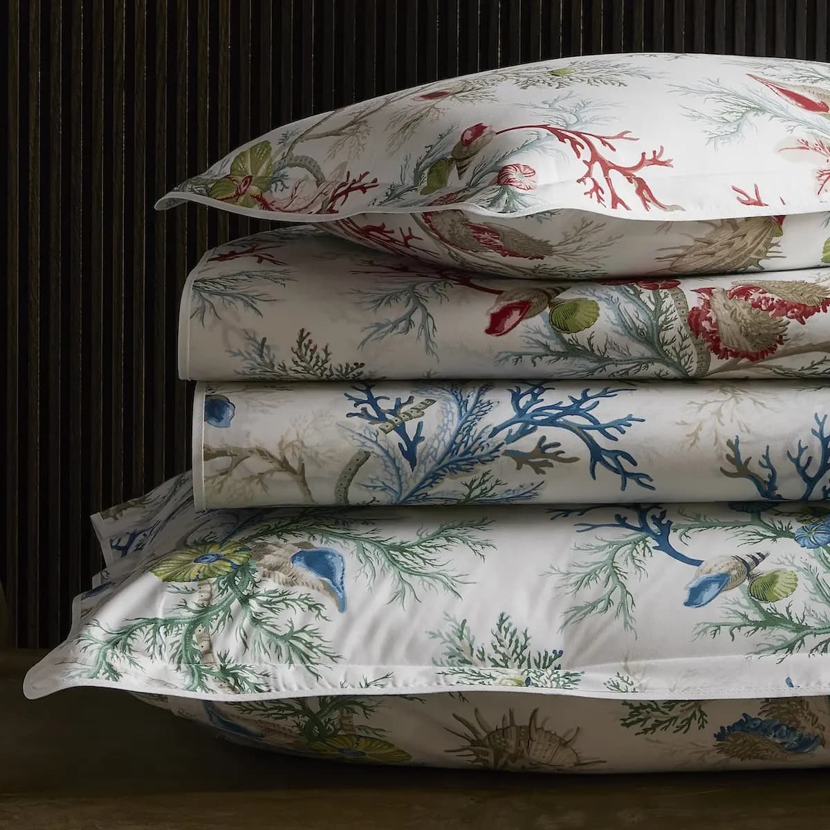 Del Tesoro Fitted Sheet_ CORAL