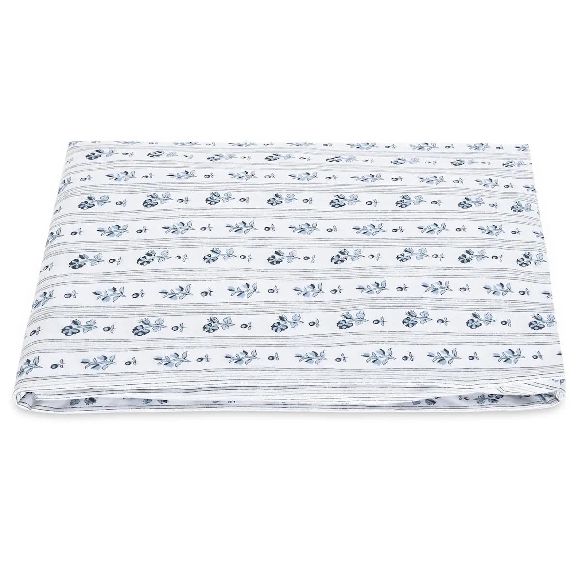 Cabanon Stripe Fitted Sheet_ BLUE