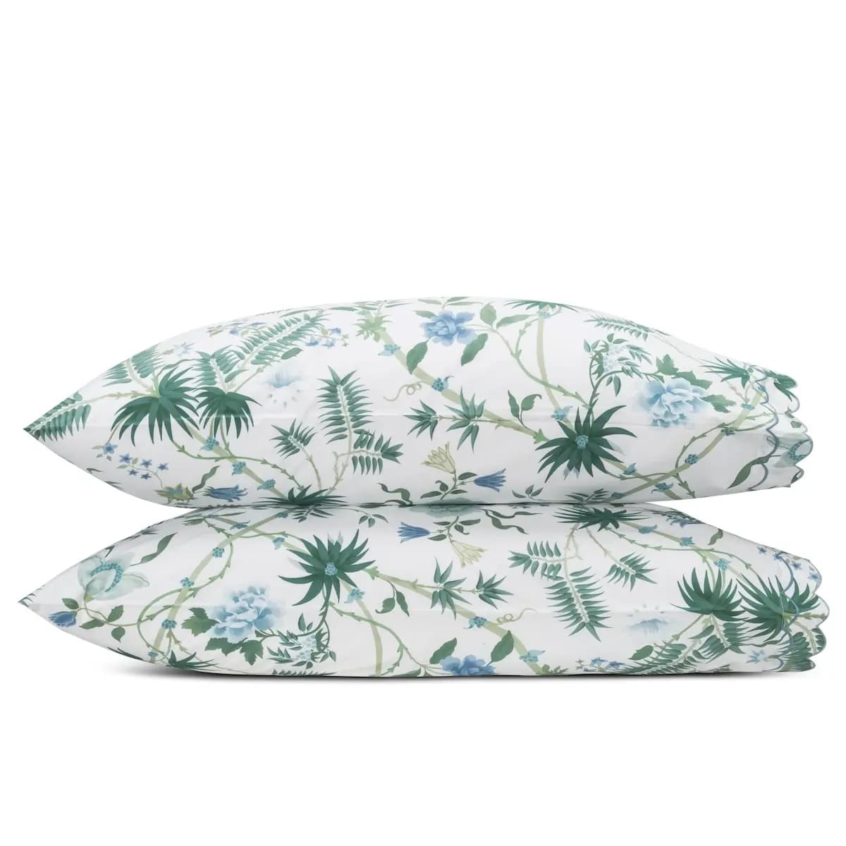 Palmyra Pillowcase Pair_ EMERALD