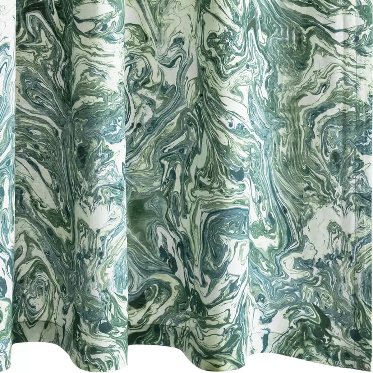 Balthazar Shower Curtain_ EMERALD