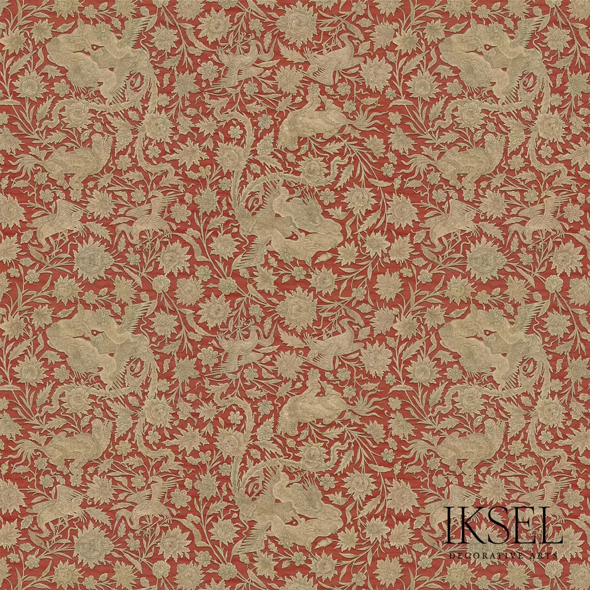 BUKHARA_ VERMILION-BRONZE