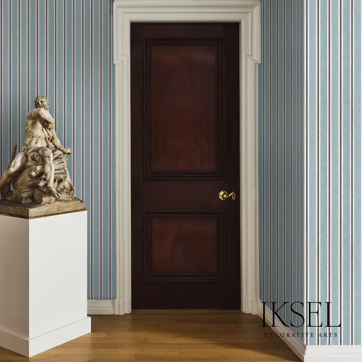 KUBILAI'S STRIPE_ TURQUOISE