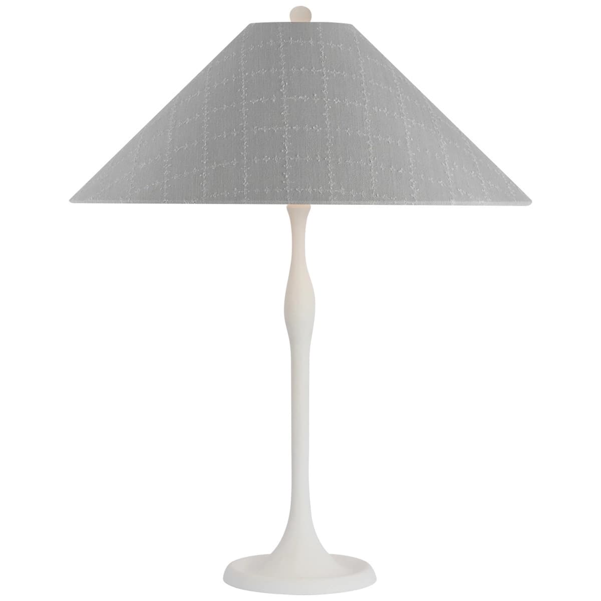 Romero Table Lamp, Plaster White_ ELIN CHECK IN SKY