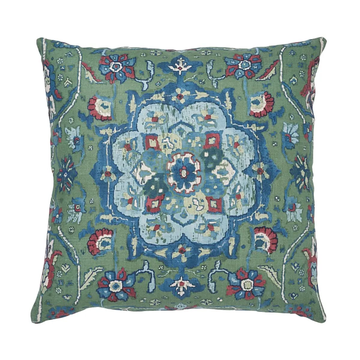 Jahanara Carpet Pillow_ JADE