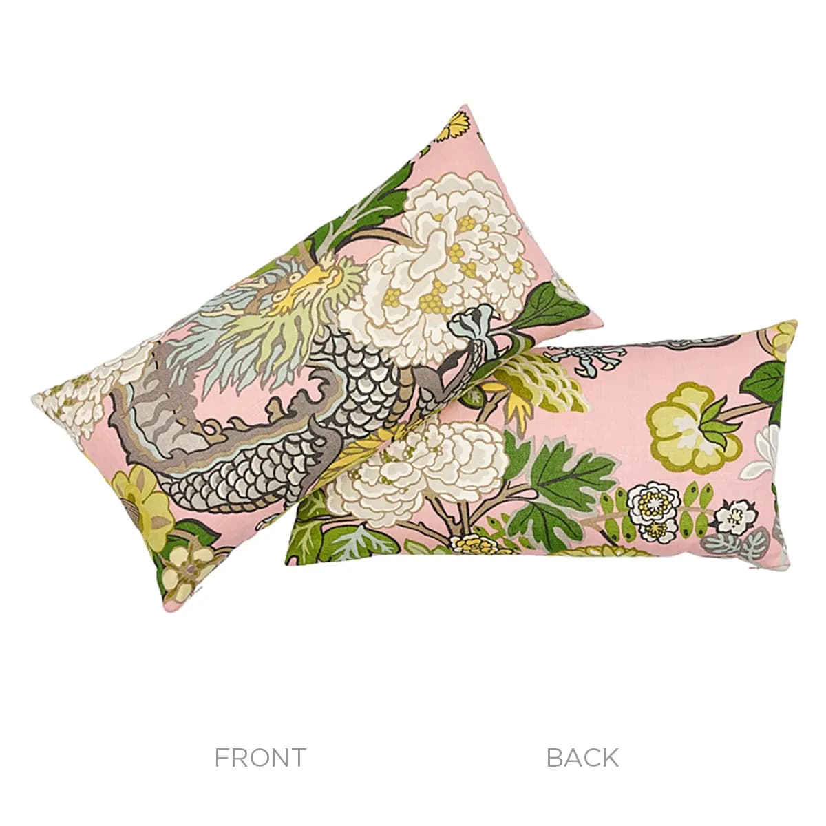 Chiang Mai Dragon Pillow_ BLUSH