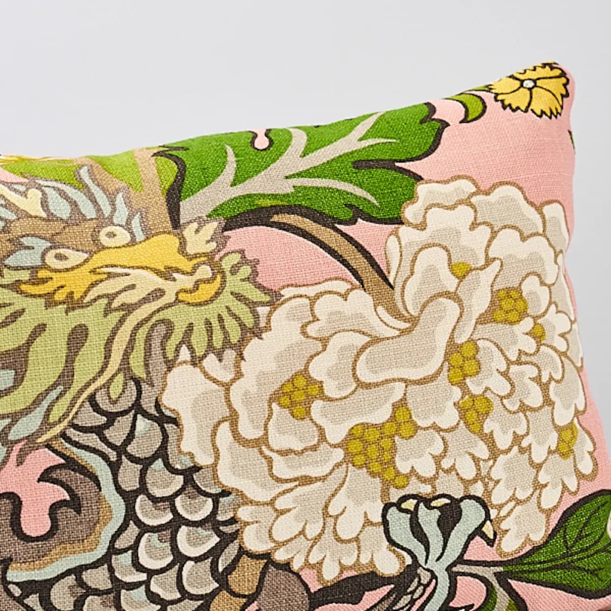 Chiang Mai Dragon Pillow_ BLUSH