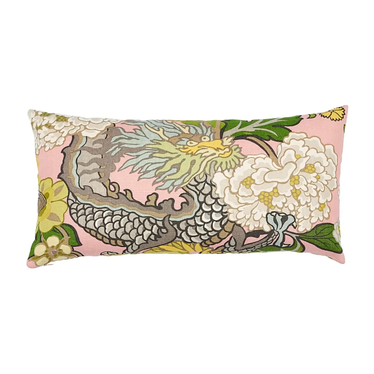 Chiang Mai Dragon Pillow_ BLUSH