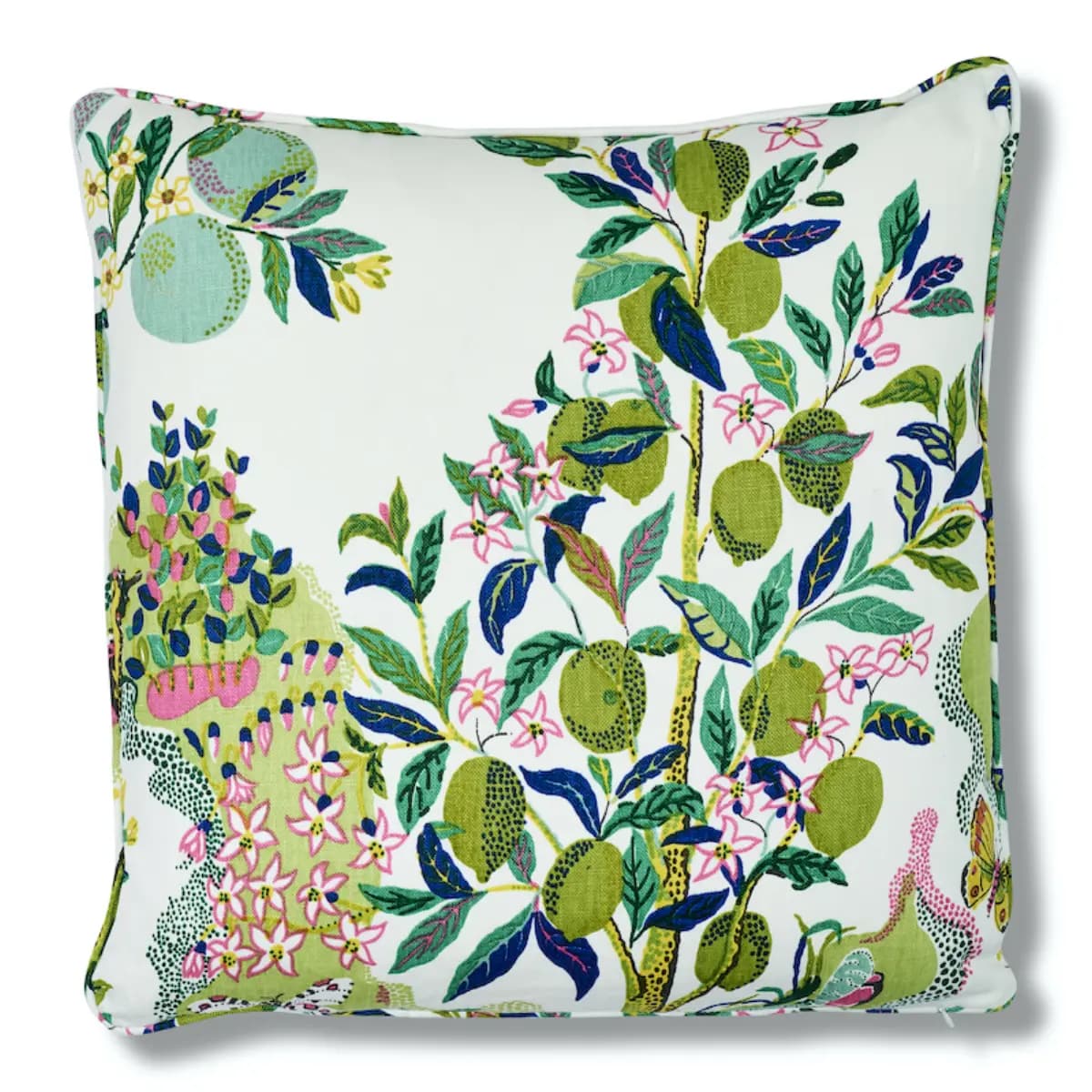 Citrus Garden Pillow_ LIME