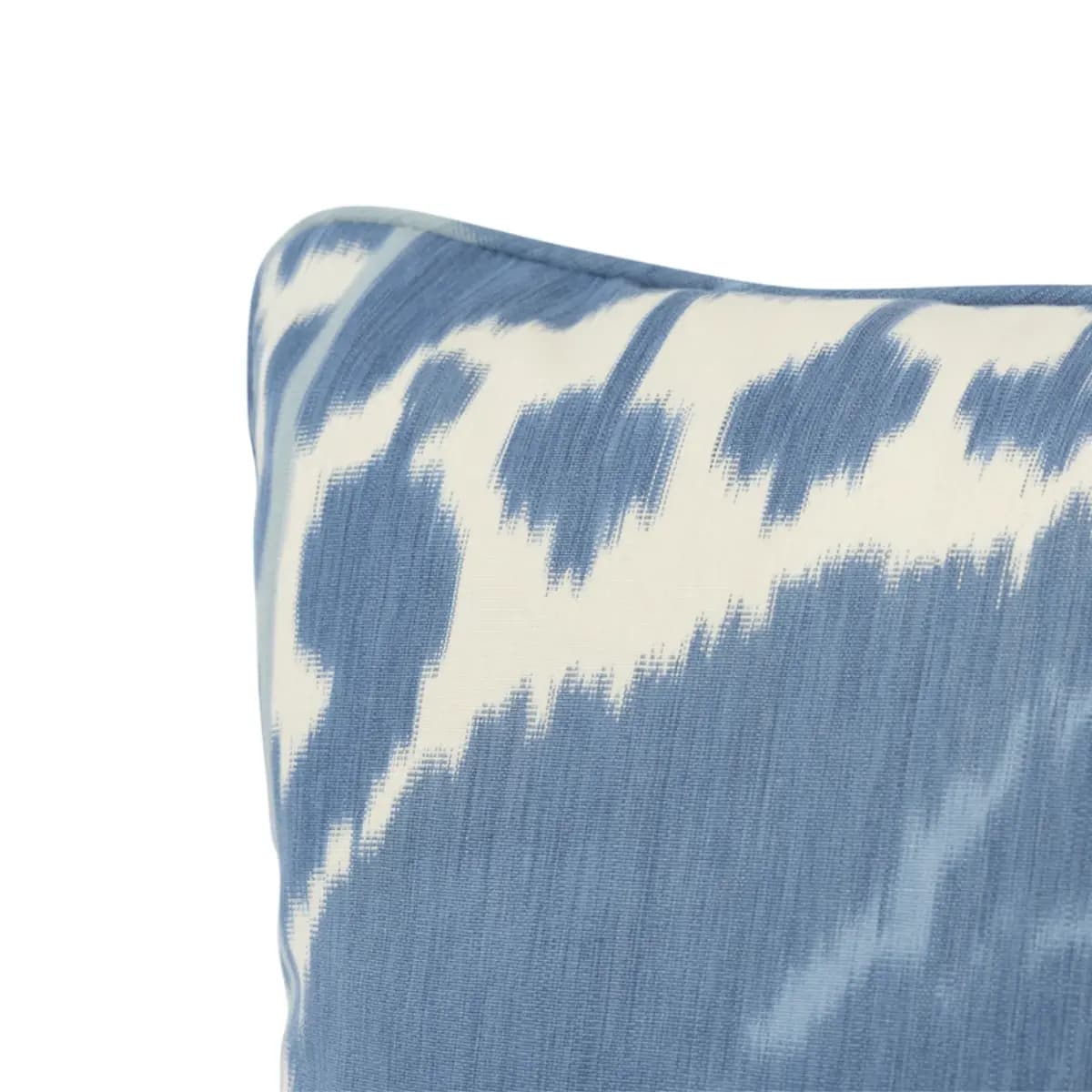 Samarkand Ikat Pillow_ PORCELAIN