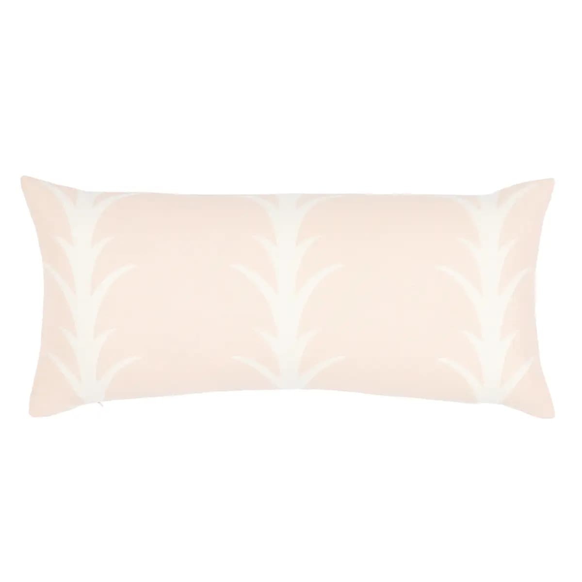 Acanthus Stripe Pillow_ BLUSH